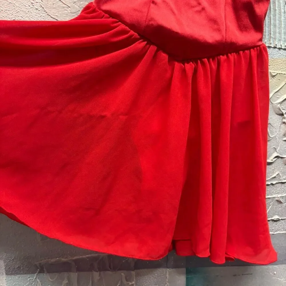 Weissman 10922 Holiday Christmas Nutcracker Ballet Dress Dance Costume Red Gold